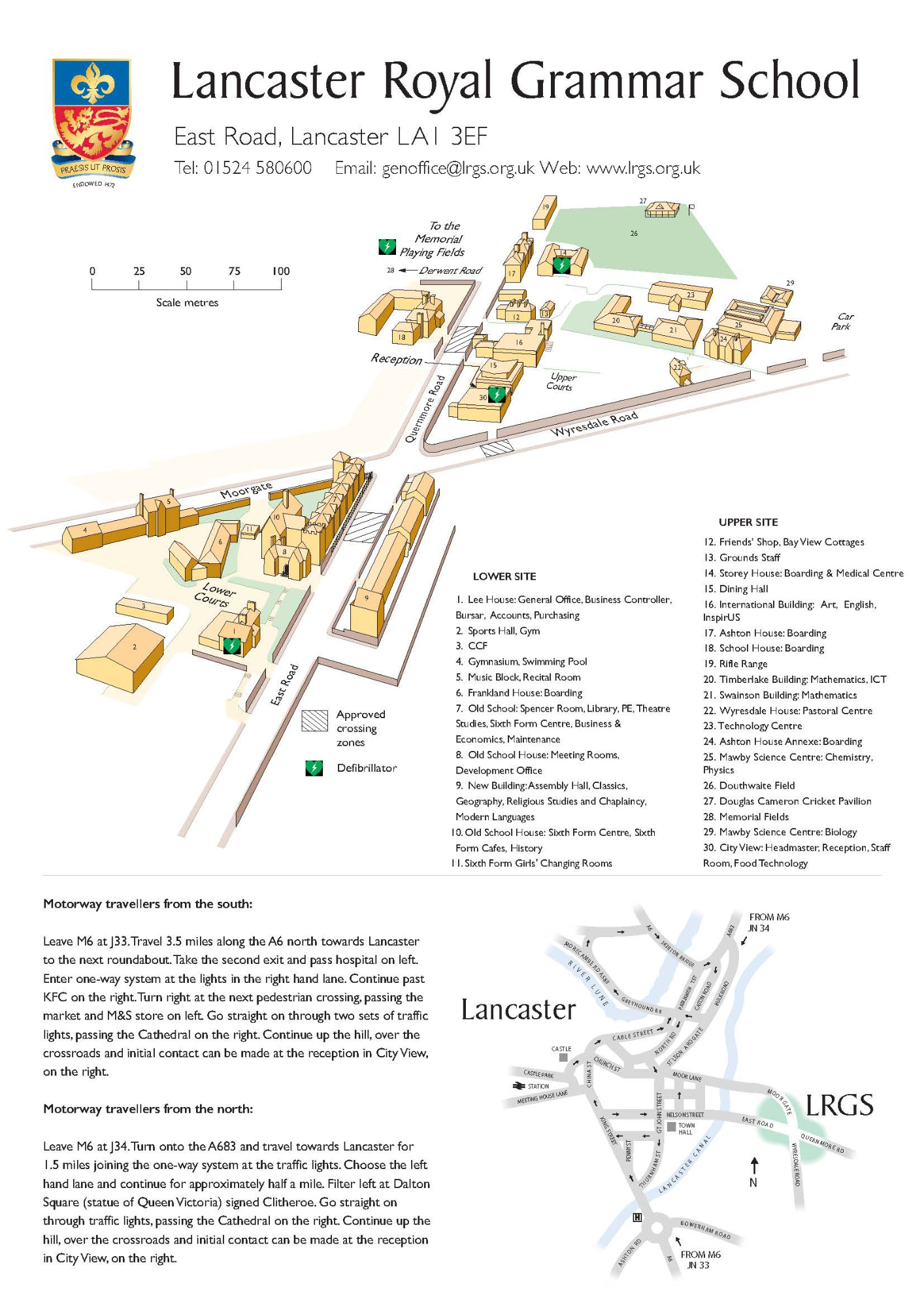 LRGS Site Map